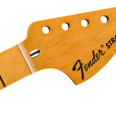 Fender Vintera II 70’s Stratocaster Neck 21 Vintage Tall Frets Maple U Shape image 3