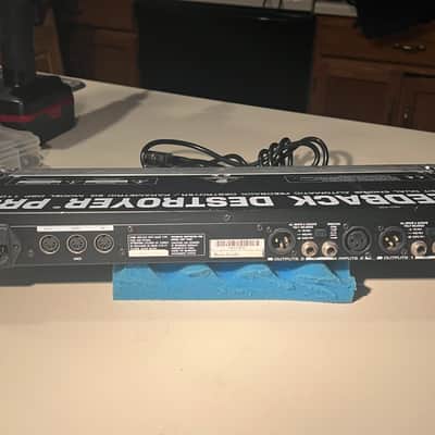 Behringer Feedback Destroyer Pro DSP1100P with IEC power cable and rack mount bolts & washers image 6
