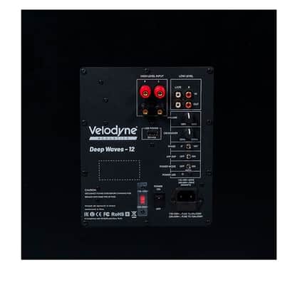 VELODYNE ACOUSTICS Deep Waves 12 - 12" Active Subwoofer - NEW! image 3