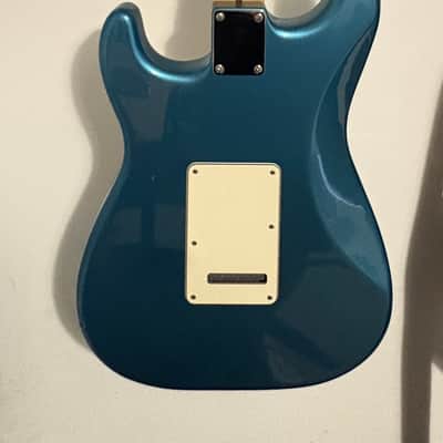 2014 Fender Standard Stratocaster in Lake Placid Blue with upgrades - see description image 2