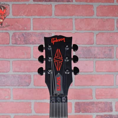 Gibson SG CM Black Limited Edition Satin Ebony FRX Floyd Rose 2016 w/Gator Softshell Case image 9
