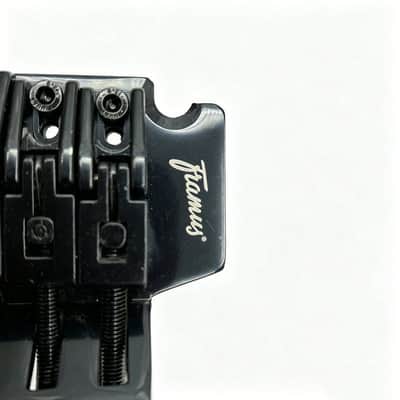 Framus Black Double Locking Guitar Bridge Tremolo System image 10