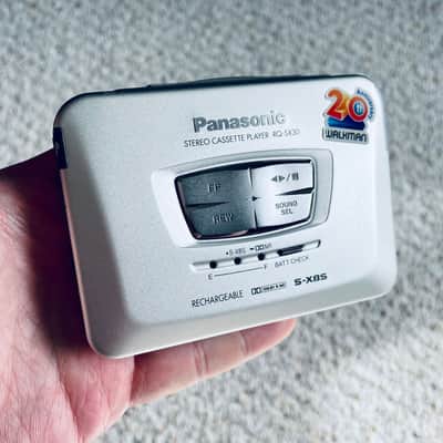 Panasonic SX30 Walkman Cassette Player, Excellent Silver Color ! Tested & Working ! image 2