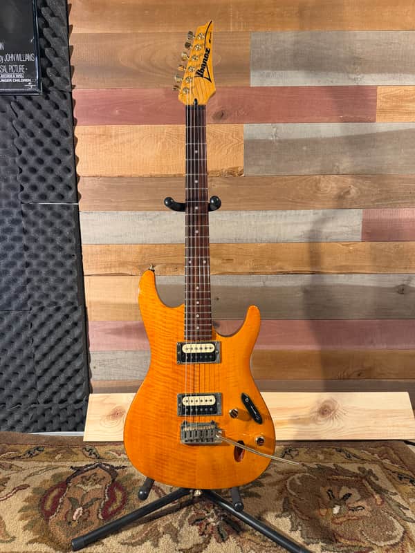Ibanez SV420FM-BT Standard 1996 - 1997 - Butterscotch Transparent