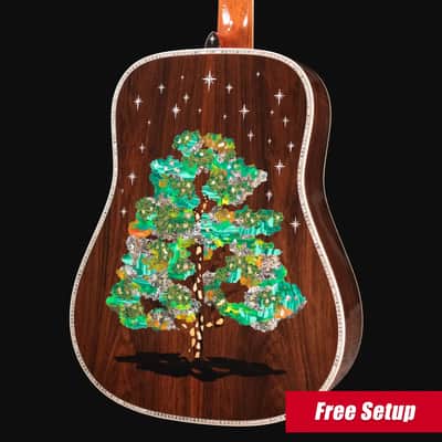 Martin Custom Shop D-300 Limited Edition 1 of 30 Acoustic Guitar - Natural with Hardshell Case image 2