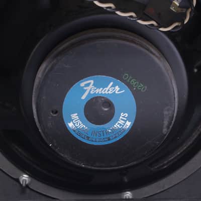 Vintage 1984 Fender Concert combo guitar Amplifier Amp w/ footswitch, cover - used - Local Pickup image 9