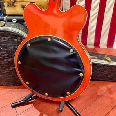 1967 Gretsch Chet Atkins 6120 Western Orange w/ Original Hardshell Case image 5