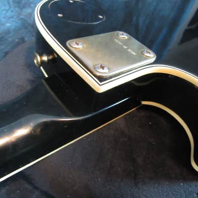 Vintage Aria Deluxe Les Paul copy 1970s - Black image 14