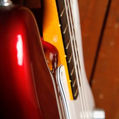 Fender Japan PB62-66DMC Precision Bass Old Candy Apple Red Bass Guitar Pre-Owned image 12