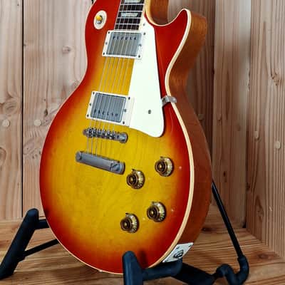 Gibson Custom Shop ’58 Les Paul Standard Reissue Plaintop VOS, Cherry Sunburst Bj. 2006 image 14