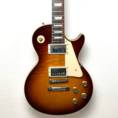 Gibson Custom Shop Historic R0 Les Paul Standard 1960 Reissue 2005 - Flame Ice Tea Burst image 2