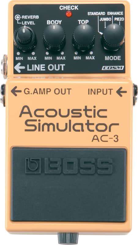 Boss AC-3 Acoustic Simulator Pedal image 1