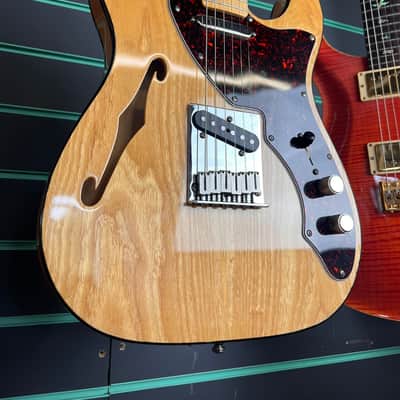 Fender Thinline Telecaster Natural 2001 Semi-Hollow Electric Guitar image 3