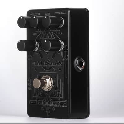 New Catalinbread Talisman Plate Reverb Guitar Effects Pedal Blackout Series image 2