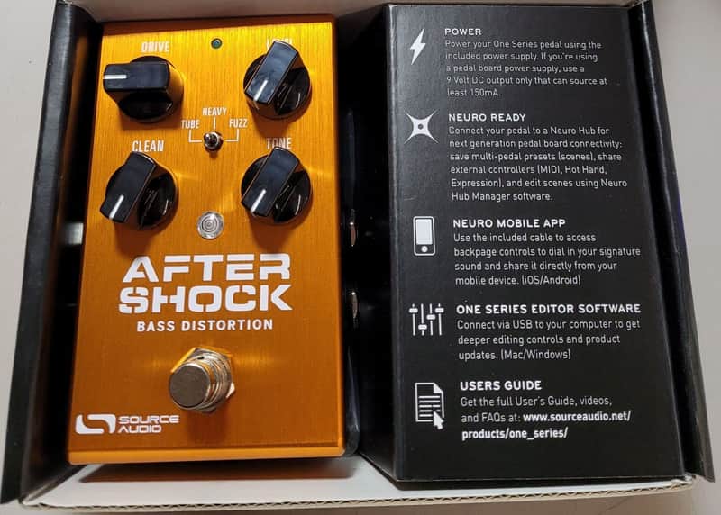 Source Audio Aftershock Bass Distortion Pedal image 1