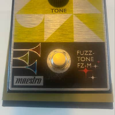 Maestro Fuzz-Tone FZ-M 2022 - Present - Yellow Graphic image 3