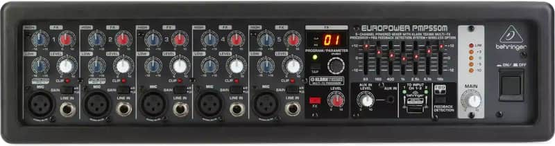 Behringer PMP550M Powered Mixer image 1
