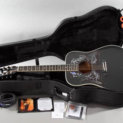 2025 Gibson Custom Shop Kirk Hammett Signature Raven Ebony Signed Label OHSC COA image 2
