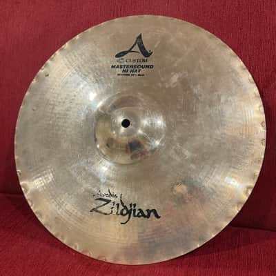 Zildjian 15" A Custom Mastersound Hi-Hat Cymbals image 3