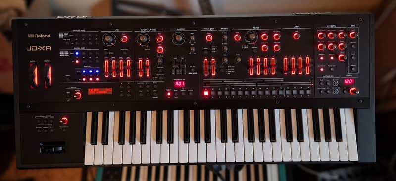 Roland JD-Xa 49-Key Analog/Digital Crossover Synthesizer 2015 - Present - Black image 1