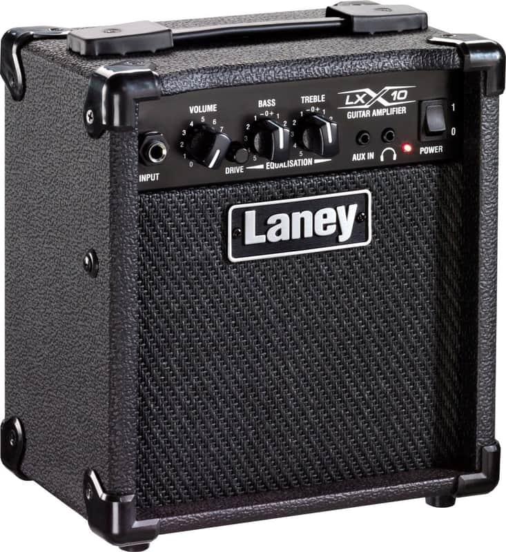 Laney 10 Watt Electric Guitar Mini Amplifier - Black - LX10 BK image 1