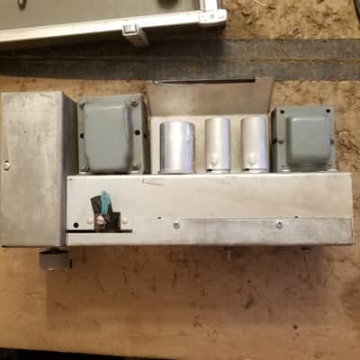 Ampex A-692 Tube Speaker Amplifier Suitcase JBL 8" driver 10 Watt RESTORED 6V6 Push Pull Mono 1965 - Grey image 15