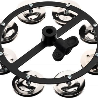 Meinl Percussion 5" Headliner Series Hi-Hat Tambourine - Single Row Stainless Steel Jingles image 1
