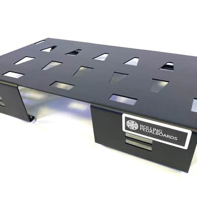 Large Aluminum Pedalboard with Rolling Case 14.5" x 22" Hook & Loop Rolling Pedalboards image 7