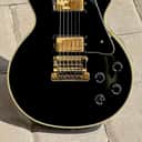 Gibson Les Paul Custom 1984 - tidy 40 year old PAF Black Beauty w/the now fashionable "Hair Band" factory Kahler !