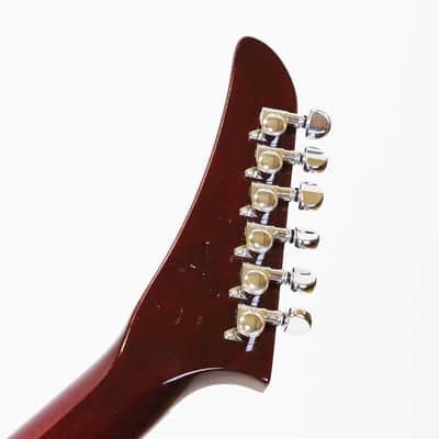 1999 Gibson Explorer Standard ‘76 Vintage Reissue Original USA Cherry Red 100% Super Clean with Orig Hard Brown TKL Case image 18