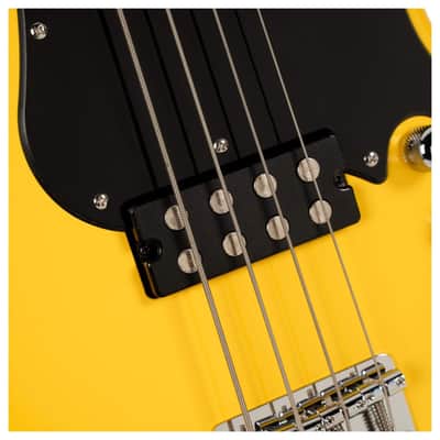 Cort GBSHORTSCALEYCB Poplar Body Roasted Maple C Shape Neck Short Scale 4-String Electric Bass Guitar w/Gig Bag image 6