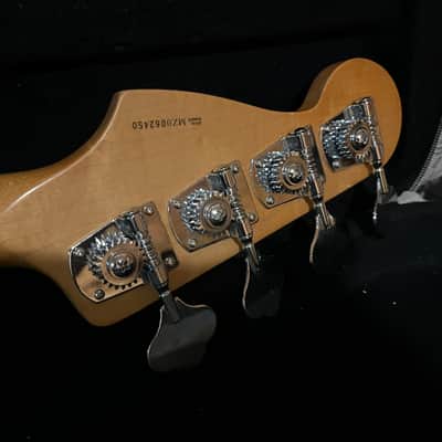 Fender Deluxe Active Jazz Electric Bass Guitar MIM Mexico w Case image 9