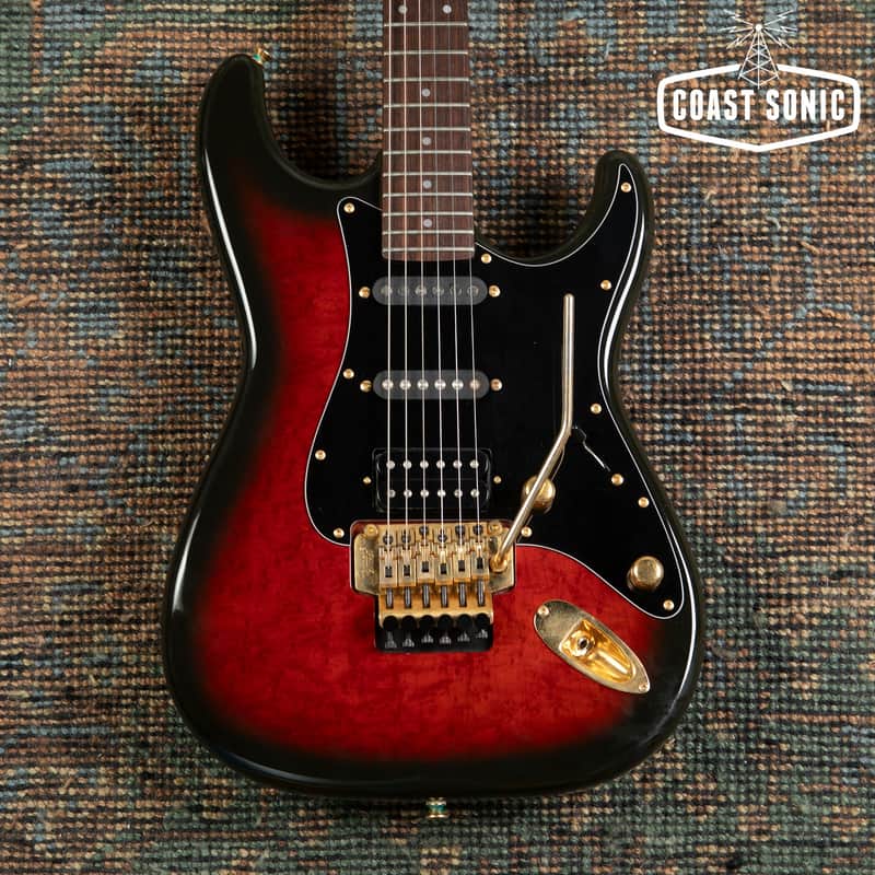 1988 Fender Stratocaster STR-75 Floyd Rose Made in Japan image 1