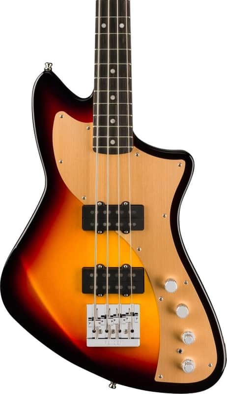 Fender American Ultra II Meteora Bass 4-String Bass Guitar, Ebony Fingerboard, Ultraburst image 1