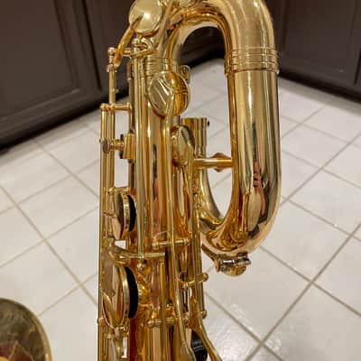 Serviced Jupiter JBS-593 Baritone Saxophone w/Low A (Ready to Play) - Excellent Condition - Plays Great! image 9