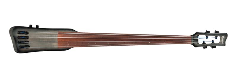 Ibanez UB804 Electric Upright Bass Black Ice Burst Low Gloss image 1