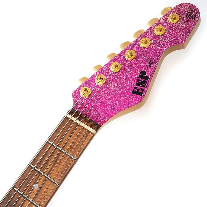 ESP SNAPPER-7 Ohmura Custom [Takayoshi Ohmura Model] (Twinkle Pink