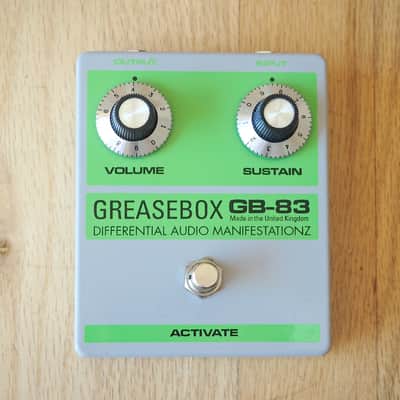 D*A*M Greasebox GB-83 Silicone Fuzz Boutique Guitar Effect Pedal