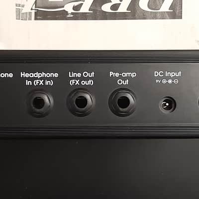 1994 - Boxed with Manual - Vintage Marshall DRP-1 1990s - Black Gold image 8