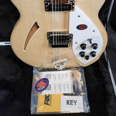 Rickenbacker 360/12 Mapleglo, 12 String Hollowbody Guitar, Stereo, w/HSC image 3