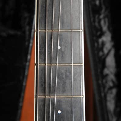 Taylor T5-S Thinline Acoustic-Electric Guitar Red Edgeburst 2005 Pre-Owned image 4