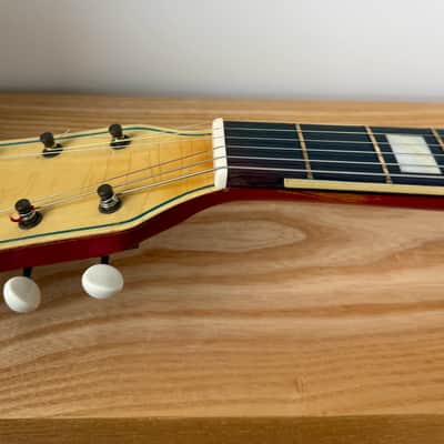 Silvertone 1382L Thin Twin Jimmy Reed 1950's - Cherry Sunburst image 14