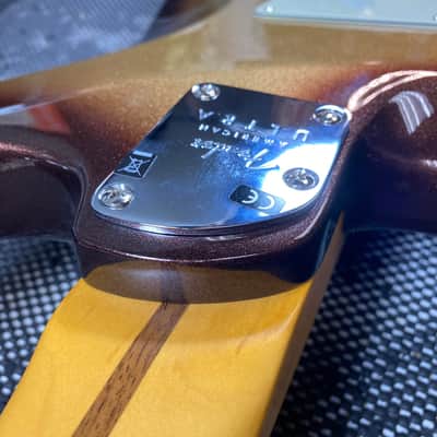 2020 Fender American Ultra Stratocaster - Mocha Burst - Includes Fender Hardshell Case image 12