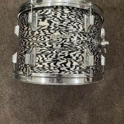Rogers Holiday 13x9 Rack Tom 1960s - Black Onyx Pearl image 2