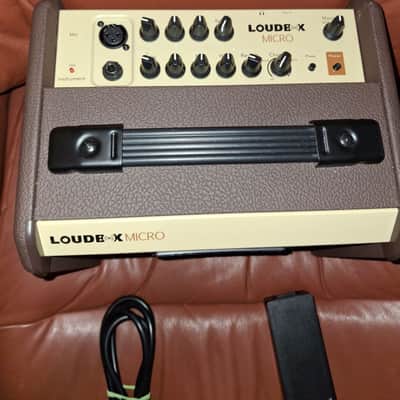 Fishman Loudbox Micro 2-Channel 40-Watt 1x5.25" Acoustic Guitar Combo 2023 - Present - Brown image 2