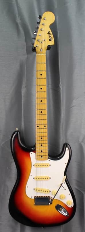 Morris Stratocaster MST 1973 - Sunburst - Japan import | Reverb