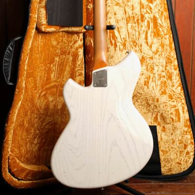 Novo Miris J Custom Mary Kaye White Electric Guitar image 15
