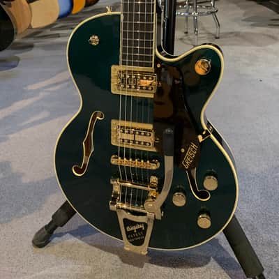 Gretsch G6659TG Players Edition Broadkaster Jr. with Gold Hardware 2017 - Present Cadillac Green image 2