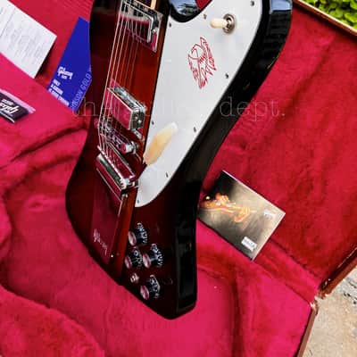♚PRISTINE !♚ULTRA RARE !♚ 2016 Gibson FIREBIRD V ♚ Limited Edition ♚LYRE TAIL VIBROLA♚AMAZING ! image 13