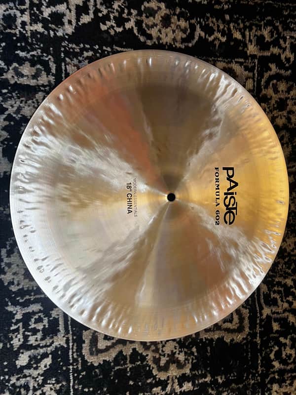 Mint Paiste 18" Formula 602 Modern Essentials China Cymbal - Traditional image 1